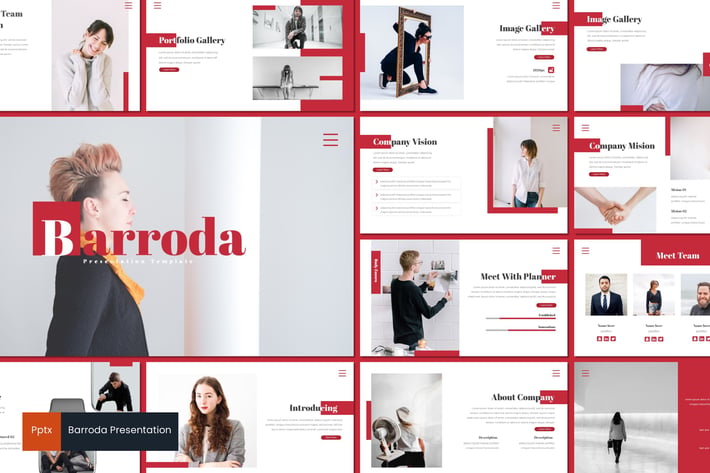 Barroda - Powerpoint Template