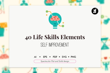 40 Life skills elements