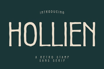 Hollien Stamp Sans Serif