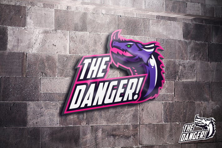 Dragon Mascot Esports Logo