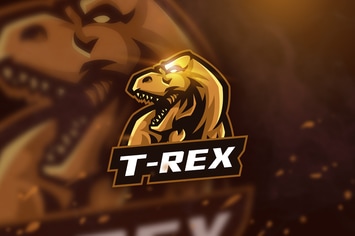 T-Rex - Mascot & Esport Logo