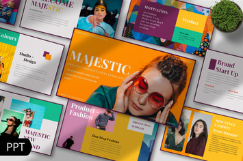 Majestic Creative Powerpoint Template