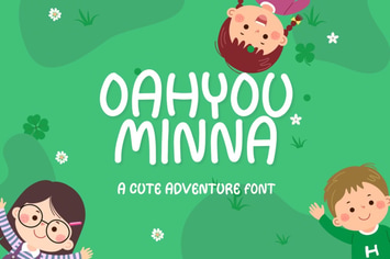 Oahyou Minna - Cute Adventure Font 