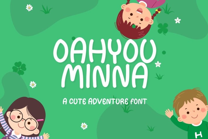 Oahyou Minna - Cute Adventure Font 