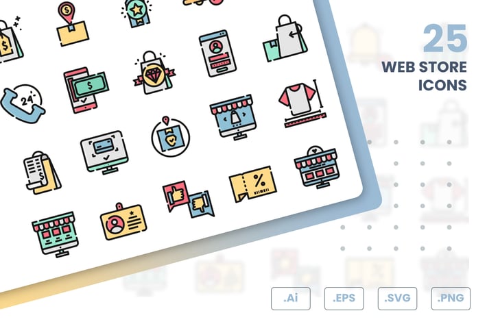 Web Store Icons Set