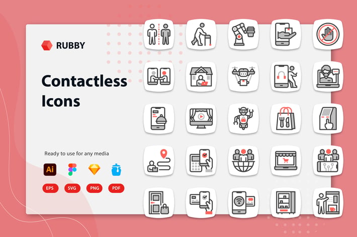 Rubby - Contactless Icons