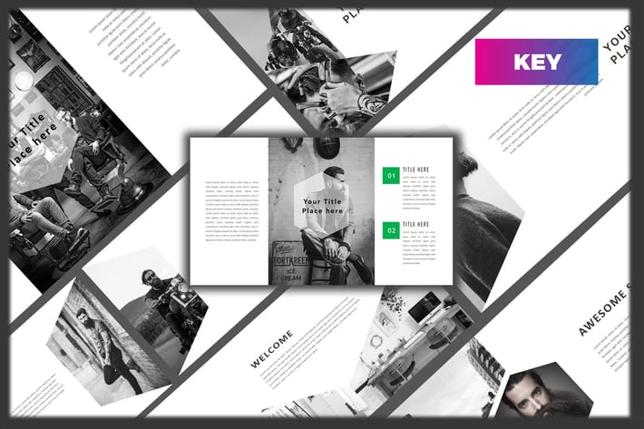 Blanked Style - Minimal Keynote Template