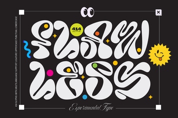 Cd Flawless Experiment Font