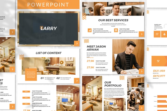 Larry - Business Powerpoint Template