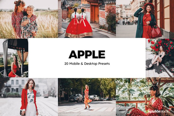 20 Apple Lightroom Presets & LUTs