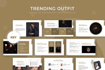 Trending Outfit - Keynote Template