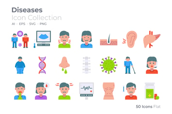 Diseases Color Icon