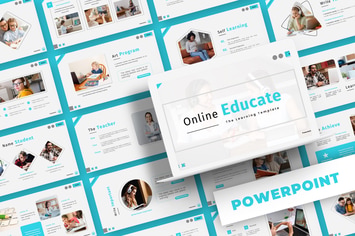 Online Educate - Powerpoint Template