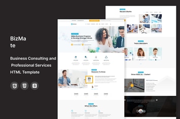 BizMate - Consulting and Profession HTML Template