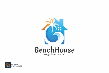 Beach House - Logo Template