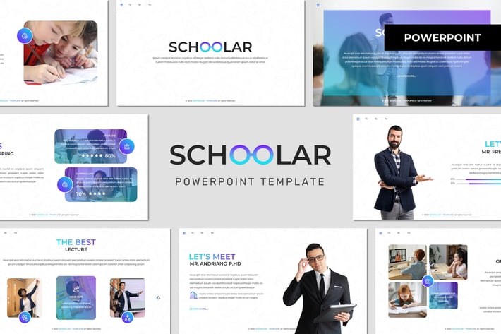 Schoolar - Education Powerpoint Template