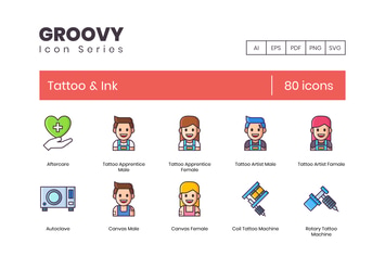 80 Tattoo Icons