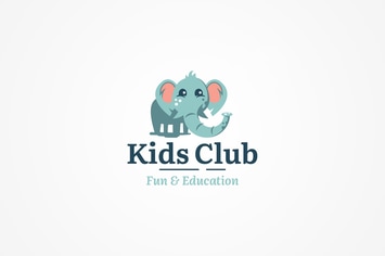 Elephant Logo Template