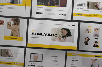 Suply&co Powerpoint Presentation Template