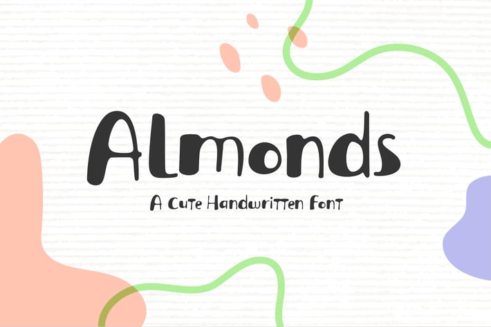 Almonds Handwritten Font