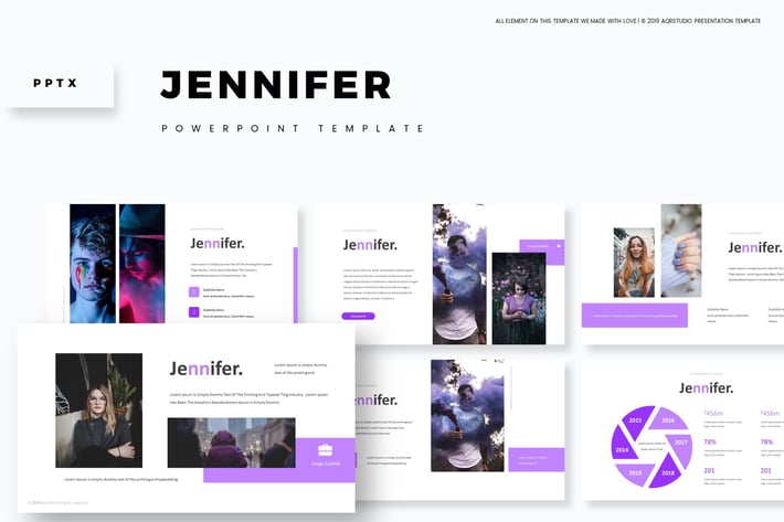 Jennifer - Powerpoint Template