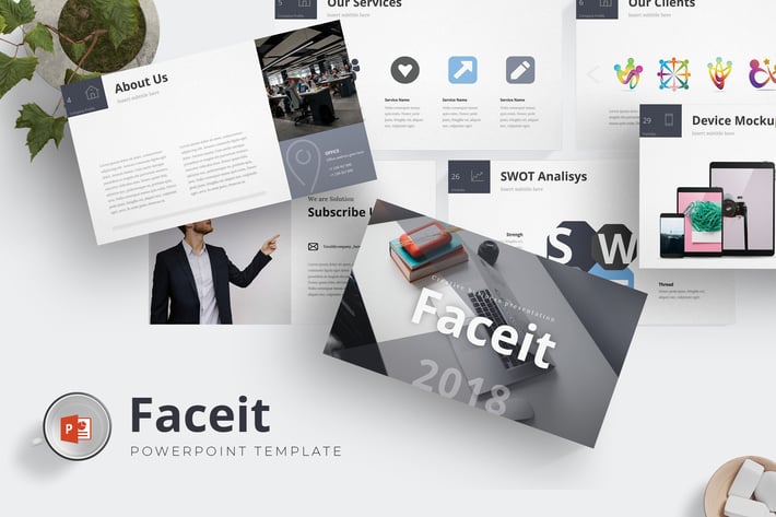 Faceit - Powerpoint Template