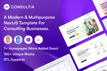 Consultia - Business Consulting NextJS Template