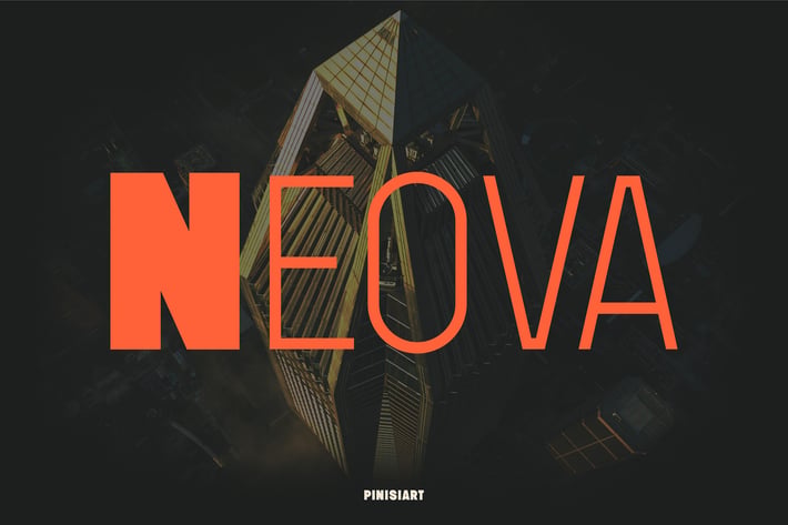 Modern Corporate Font - Neova