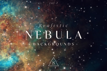 Realistic Nebula Backgrounds Vol.2