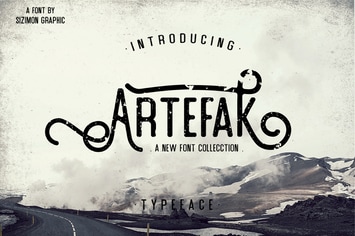 Artefak Typeface