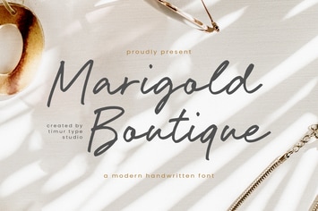 Marigold Boutique - Modern Handwritten Font TT