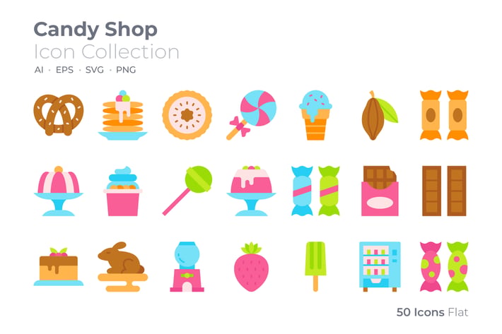 Candy Shop Color Icon