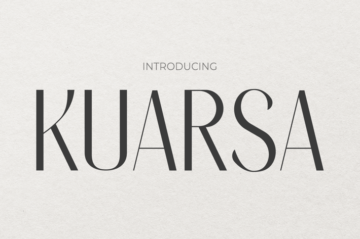 Kuarsa - Modern Font