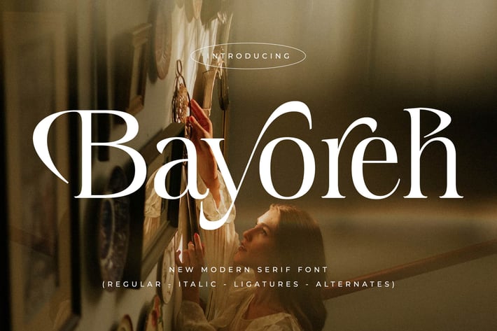Bayoreh New Modern Serif Font 