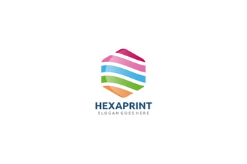 Hexagon Color Logo