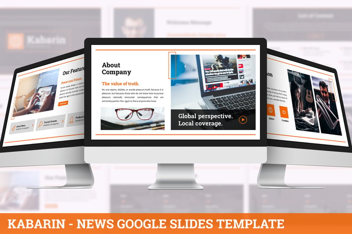 Kabarin - News Google Slides Template