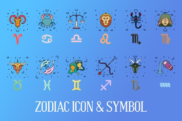 Zodiac Icon & Signs