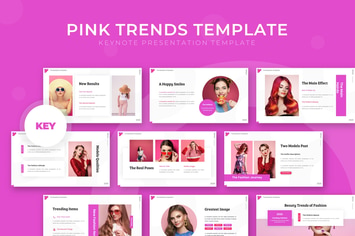 Pink Trends - Keynote Template