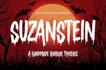 Suzanstein - Horror Font