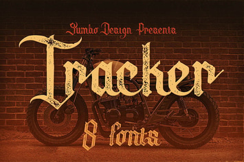 Tracker - Vintage Style Font