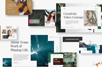 BLNKS Powerpoint Template