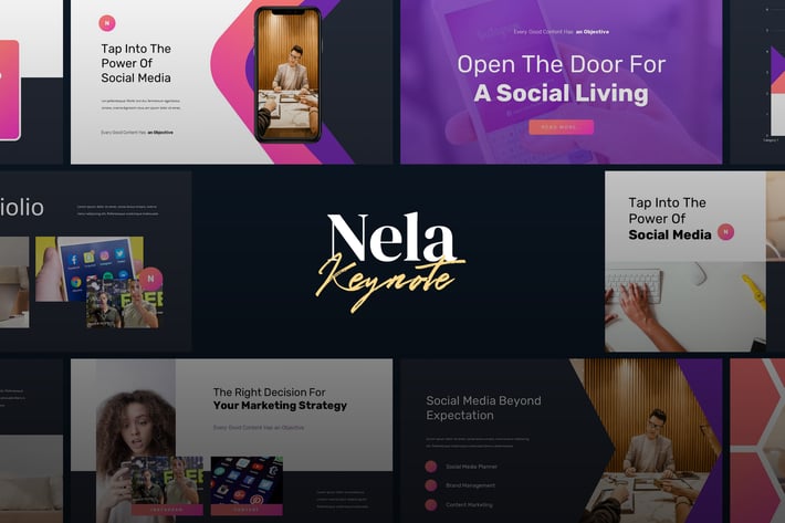 NELA - Digital Marketing Keynote Template