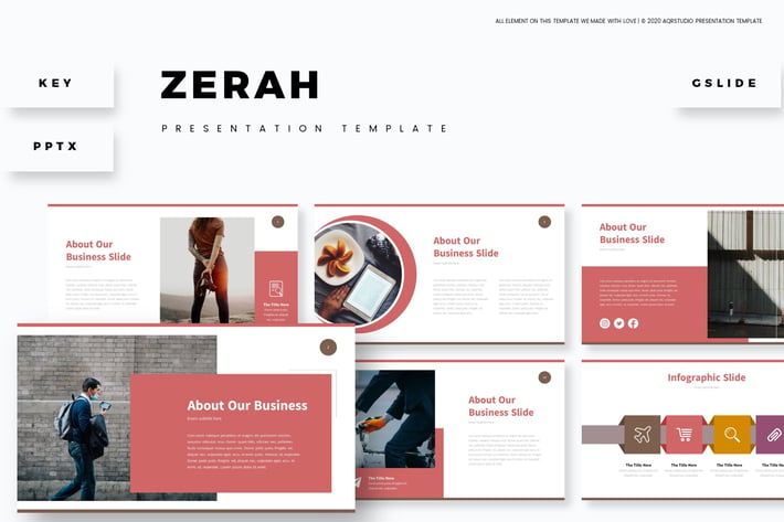 Zerah - Presentation Template