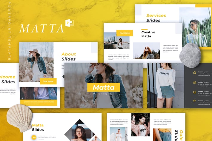 MATTA - Creative Powerpoint Template