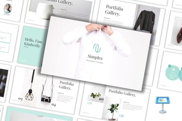 Simplex - Lookbook Keynote Template