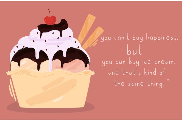 Delicious Ice Cream Illustration