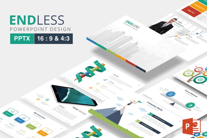 Endless Powerpoint Template Design