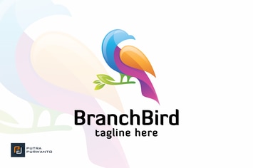 Branch Bird - Logo Template