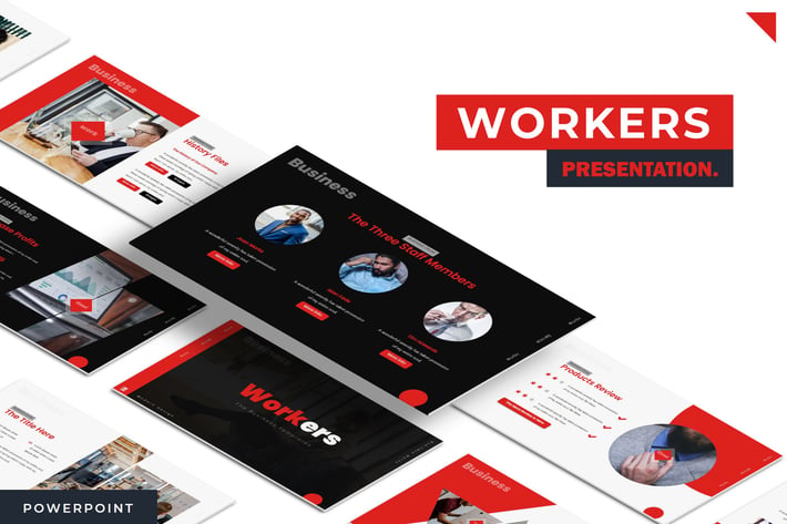 Workers - Powerpoint Template