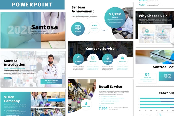 Santosa - Business Powerpoint Template
